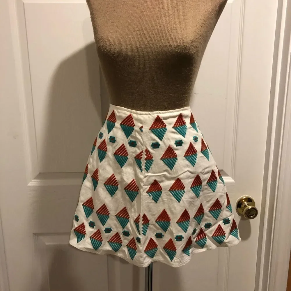 THML geometric design skirt - Picture 1 of 7
